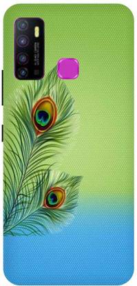 PICHKU Back Cover for INFINIX HOT 9-X655C-KRISHAN,KRISHNA,RADHA,KISHAN,KHATU,SHYAM,JI,HINDU,MOR,MAYUR,PANKH
