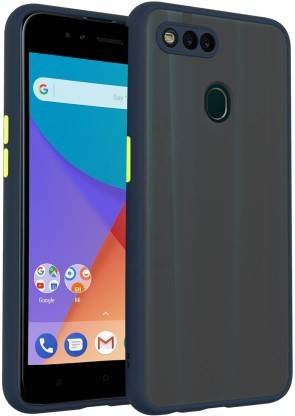 Empire Accessories Back Cover for MI A1 Smoked Matte Back 360 Degree Protection Protective Hard Case