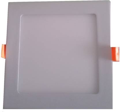 D'Mak 18 Watt Ultra Slim White Led Super Bright Panel Light Square Shape Conceal POP Light (Pack of 01) Recessed Ceiling Light Ceiling Lamp