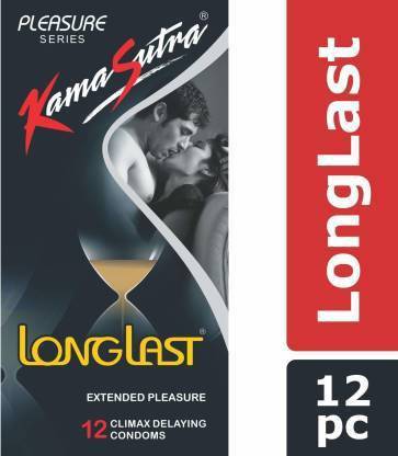Kamasutra 1LONGLAST CONDOM _ PACK 0F 12 Condom (12 Sheets) Condom