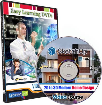 Easy Learning SketchUp to Lumion Modern Home Design Online Course