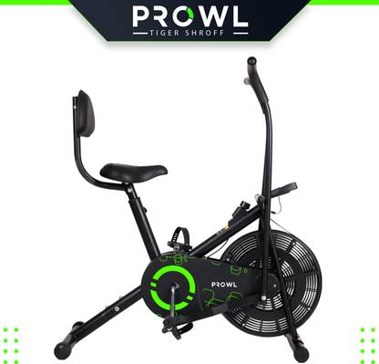 PROWL by TIGER SHROFF GT-50 Moving + Fixed Handle Dual-Action with Back Support Dual-Action Stationary Exercise Bike