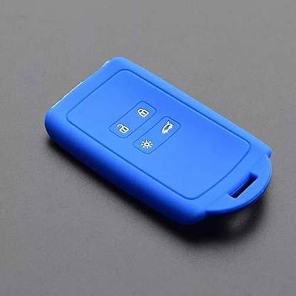 Trac Silicone Car Key Cover for Renault TRIBER 4 Button Key Chain