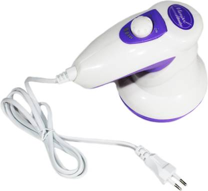 Dishan Body Massager Body Massager for Head Neck Shoulder Back Leg Foot Joint Pain Relief & Fat Reduction- Complete Electric Massager with 3 Massage Heads- For Men Women (White) Massager