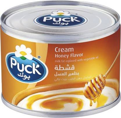 Puck Cream Honey Flavour Imported 170gms ( Pack Of 3 )