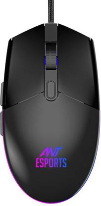 Ant Esports GM 60 Wired Ambidextrous Optical  Gaming Mouse