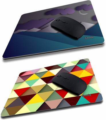 SMULY cloud graphic combo (3) Non-Slip I Am Capable of Amazing Things, Motivational Quotes Printed Mouse Pad for Gaming Computer, Laptop, PC Mouse Pad (Multicolor) Mousepad
