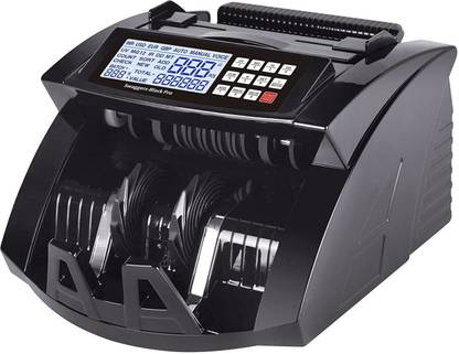 DRMS STORE BALCK RPO CURRENCY COUNTING MACHINE WITH MANULA VALUE FAKE TO DETECTOR Note Counting Machine