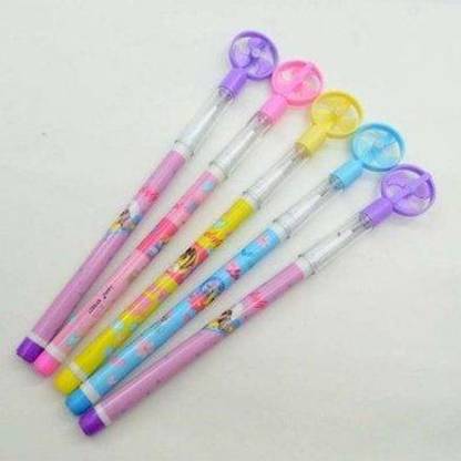 RD Zoom Enterprises Fancy Pen Pencil with attractive toy fan as cap (Pack Of 10) Pencil
