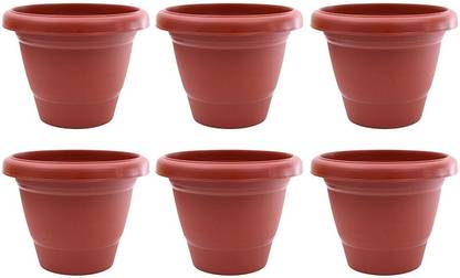VirajSanchi Virajsanchi Plant Container Plastic Vase