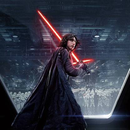 Star Wars The Last Jedi Adam Driver Kylo Ren Matte Finish Poster Paper Print