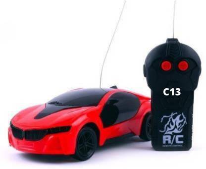 AS TRADERS Wireless Remote Control Fast Modern Car With 3D Light, CAR_As-142