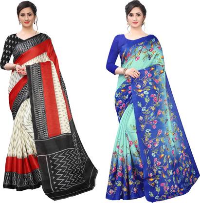 Printed Daily Wear Art Silk Saree