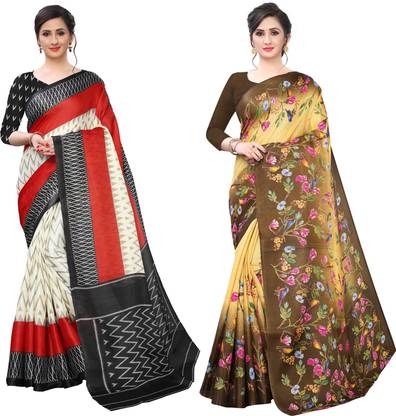Printed Daily Wear Art Silk Saree