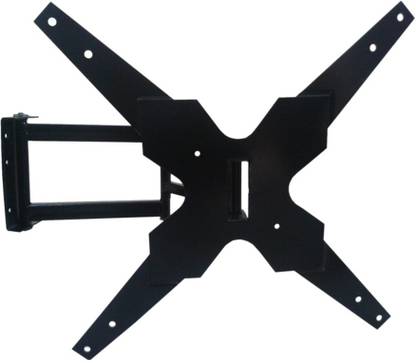 Smart Shelter Universal Full Motion Metal TV Monitor Wall Mount/Corner Mount Bracket/Movable Wall/TV Bracket Swivels Extension Rotation for Most 22-42 Inch 230 X 230 MM Shelf Bracket