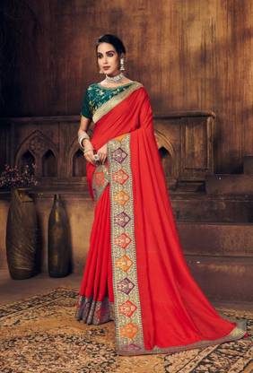 Embellished Fashion Art Silk Saree