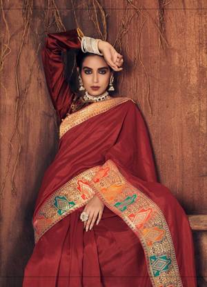 Embellished Fashion Art Silk Saree