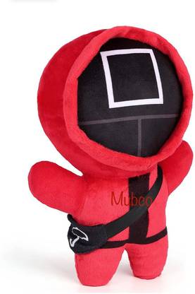 Mubco Squid Game Soft Plush Toy Square | Anime Figure Doll | Stuff Plushies for Kids Boys Girls Gift | 8' Inch  - 20 cm