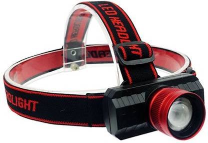 Care 4 LED HEADLAMP 102 ZOOMABLE 30W ZOOM light High Power Headlamp Usb Charging High Power head torch (waterproof, with head belt) with zooming function Torch (Black : Rechargeable) Torch