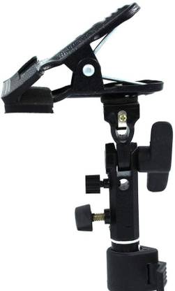 MILLETS Reflector Stand Holder Light Stand Bracket Mount Umbrella Bracket Photography Studio Heavy Duty Metal Clamp Holder for Reflector Tripod Bracket