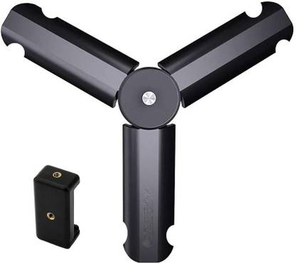 POZUB New Arrival High Quality Super Mini Tripod Stand, 1/4" Screw Mount MT-15 Universal Smartphone Gimbal Stabilizer Table Tripod for Mobile, camera Handheld Video Shooting Monopod Mini Vlog Tripod Extended Grip/Tripod Rotatable 360 Rotation Stabilized Handheld Camera With Selfie Stick Tripod Online Course Video Recording Special Design for Streaming Mobile Video Stand Mobile Stand holder Tripod stand for camera Tripod, Monopod, Monopod Kit, Tripod Ball Head, Tripod Bracket, Tripod Kit, Tripod Clamp