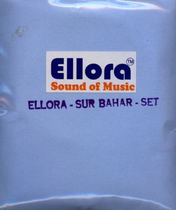 ELLORA Surbahar Strings set standard Complete set with tarabh sympathetic string Veena String