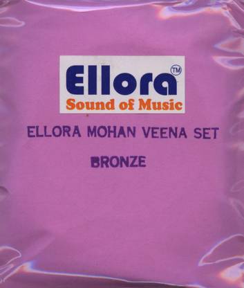 ELLORA Mohan Veena Strings Bronze Professional with Sympathetic Tarabh Veena String