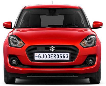 Crezza Swift Car Number Plate Frame All Model Fit Universal Frame Car Number Plate