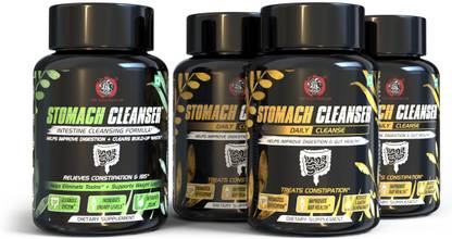 The Yoga Man lab Stomach Cleanser Colon Detox Intestine Cleanser 1pack + Daily Cleanse 3pack