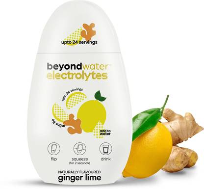 Beyond water Water Enhancer for Infusing your Drinks (Ginger Lime Pack of 2)
