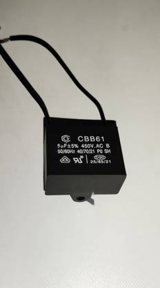 JK MAURYA STORE chimney capacitor 5uf 450 v .ac Electrolytic Capacitor