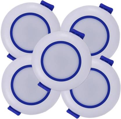 LEDIFY LED Ceiling Blue Color Deep Light 3 Watt Down Light, Surface Mounted Spotlight Recessed Ceiling Light Ceiling Lamp