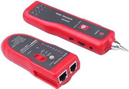 dhruvga Wire Tracker RJ11 RJ45 Cable Tester Line Finder Ethernet LAN Network Cable Tester Multifunction Toner Tracer Tester AR-868 (DHV-LNT-0115) Wire Tracker (AR-868) Manual Crimper
