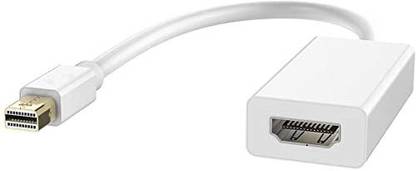 Jihaan Thunderbolt Cable 0.2 m Thunderbolt to HDMI Cable Compatible with Unibody Apple MacBook, MacBook Pro iMac MacBook, Air Mac Mini Laptop