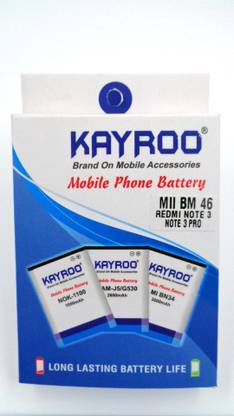Kayroo Mobile Battery For  Xiaomi Mi A4