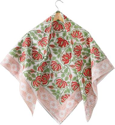 Ravaiyaa - Attitude Is Everything Floral Print Pure Cotton Women Scarf