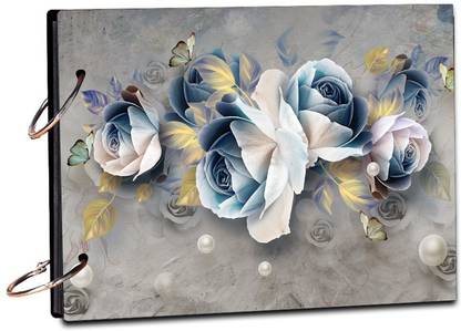 BPDESIGNSOLUTION Rose Flower Design Theme,  Scrapbook Kit