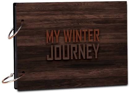 BPDESIGNSOLUTION My Winter Journey Theme,  Scrapbook Kit