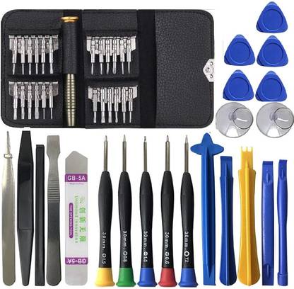 Corslet 49 Pieces Phone Disassembly Mobile Repairing Tool Kit, Multi-Purpose Screwdriver Set Mini Precision Screwdriver Tool Set for PC, Glasses, Mobile Phone, Watch Computer Smartphone Game Laptop Repair Tool Kit, Screwdriver Tool Set Kit, Laptop Tool Kit, Mobile Screwdriver Set, Laptop Opening Tool Kit, Screwdriver Kit Set, Screw Driver Kit, Combination Screwdriver