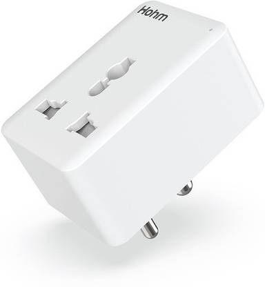 Polycab Hohm Lanre 10A Wi-Fi Smart Plug with Energy Monitoring for Large Appliances Smart Plug
