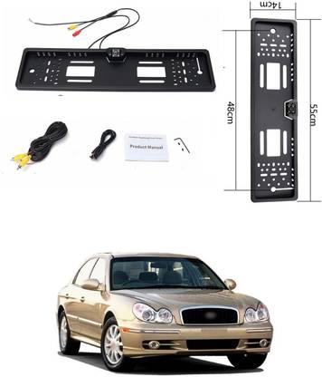 PECUNIA License Plate Wireless Backup Camera, WiFi Rear View Camera, 170° View Angle Universal IP69 Waterproof Car License Plate Frame Camera for Car Truck SUV Pickup Trailer Van C93 Car Number Plate