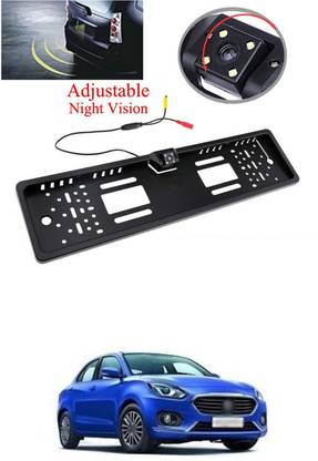 PRTEK License Plate Wireless Backup Camera, WiFi Rear View Camera, 170° View Angle Universal IP69 Waterproof Car License Plate Frame Camera for Car Truck SUV Pickup Trailer Van Camper A173 Reverse Assist Camera System