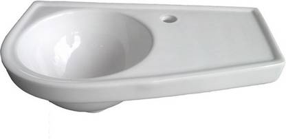 BM BELMONTE 404 Half Stol Platform 20.50"X12" Wall Hung Basin