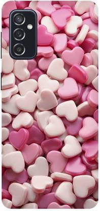 BYXIS Back Cover for Samsung M52 5G Heart, Love, Love Yourself, Candy, Sweet heart