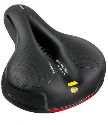 PEDFIT Extra Wide Breathable Comfy Cushioned Universal Bike Seat Waterproof Bicycle Seat Cover Free Size