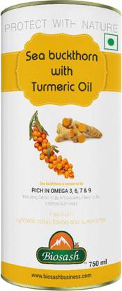 BIOSASH Sea Buckthorn with Turmeric Oil Juice (750ml)