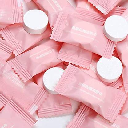 Onlinch Coin Tissue Wipes for Travel Camping Beauty[PACK OF 30 Coin Tablet ]
