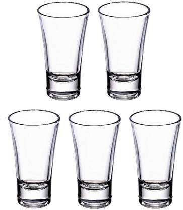 1st Time (Pack of 5) Party Perfect Shot Glasses: Making Every Moment , 30 Ml, Pack Of 5 -A16 Glass Set Shot Glass