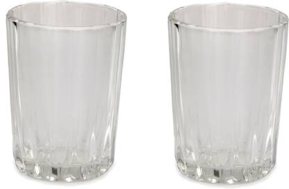 AFAST (Pack of 2) E_GGlass- E2 Glass Set Water/Juice Glass