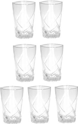 AFAST (Pack of 7) E_Gloss-K7 Glass Set Water/Juice Glass